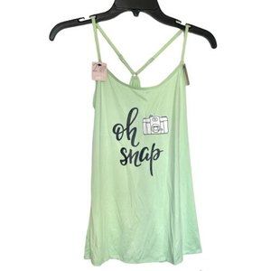 Spree Intimates Womens Tank Top Shorts 2-Piece Pajama Set